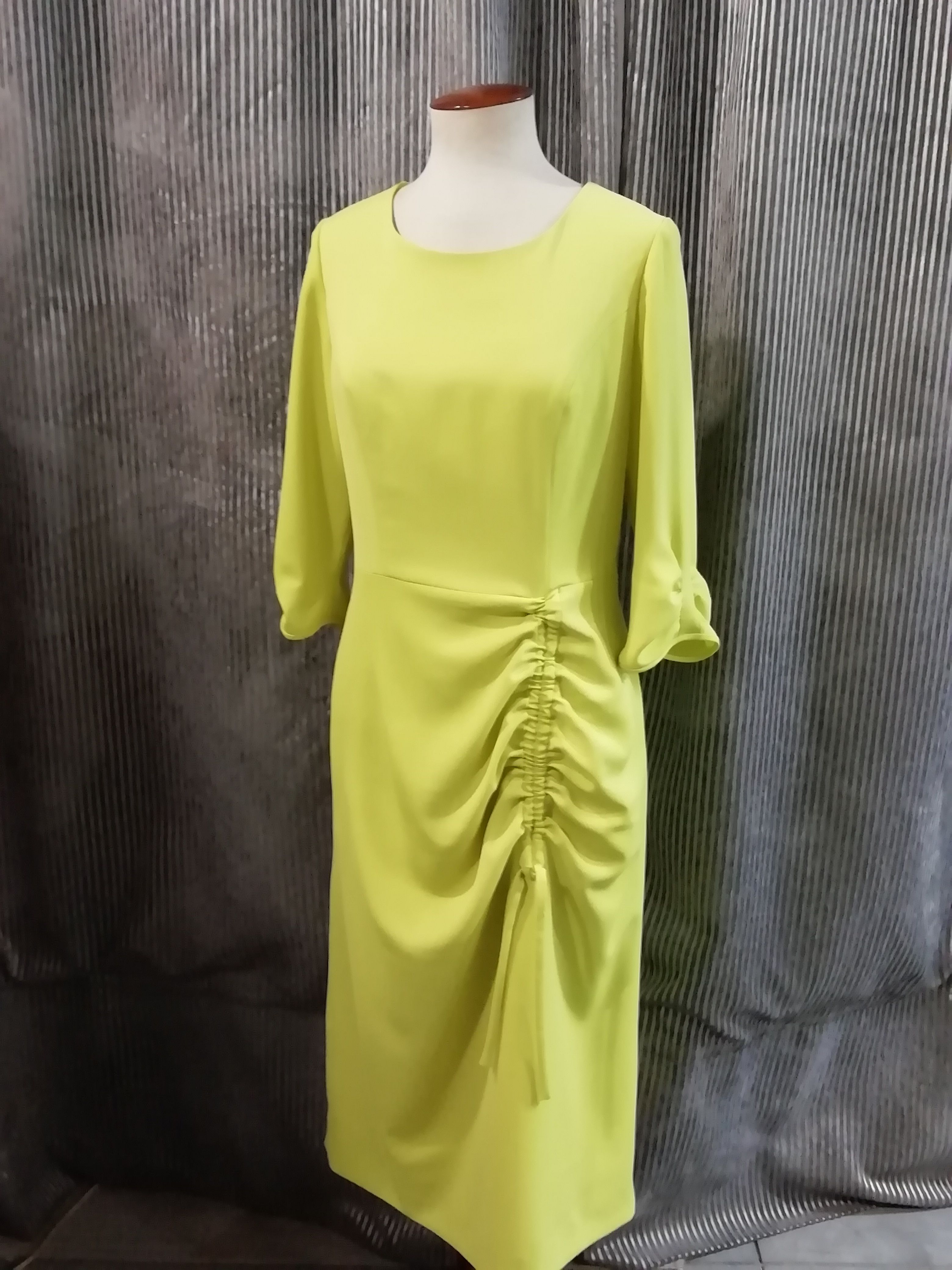 Vestido store drapeado patrón